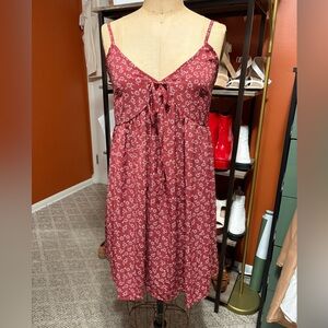Floral Red Sundress